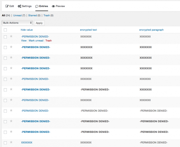 Encrypted Fields - Encrypt form entry data - Gravity Extend